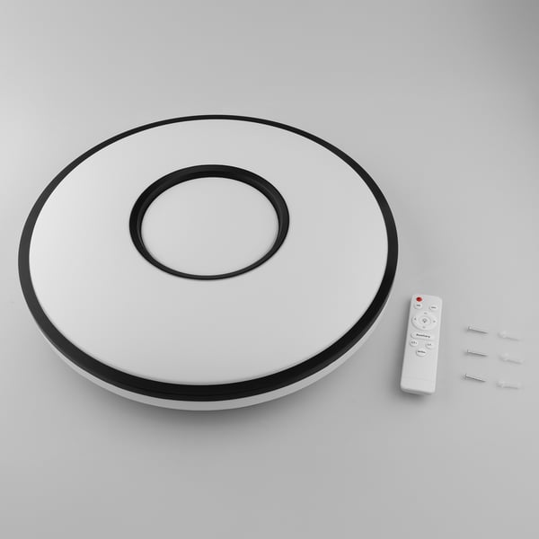 LED loftslampe overflademonteret VERUS 72W CCT hvid rund 50cm + LUMILED fjernbetjening