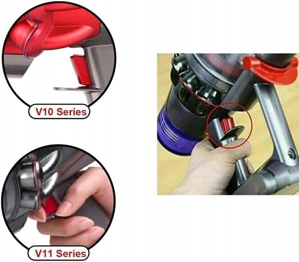 Dyson V10 V11 strömbrytare dammsugare ersättning förstärkt