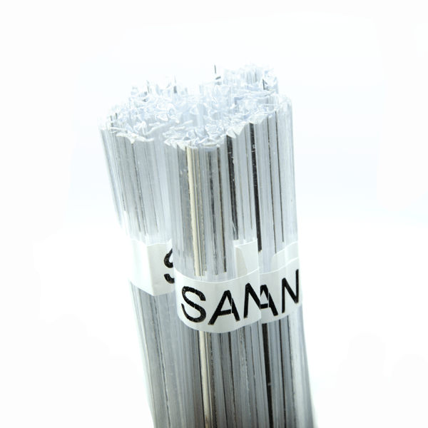 SAN transparent plastik svejsebind 100g