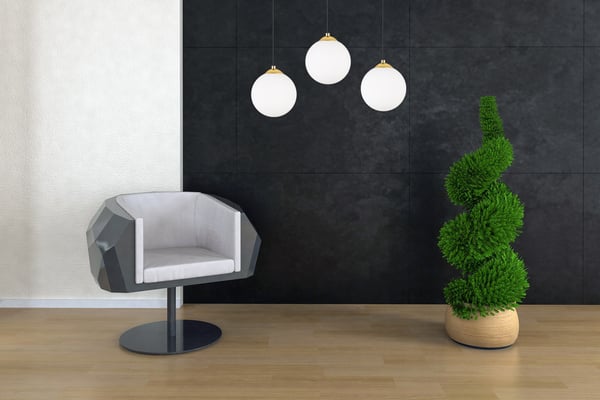 HÆNGENDE LOFTLAMPE, PLAFON, KUGLE, GULD, KROM, LED