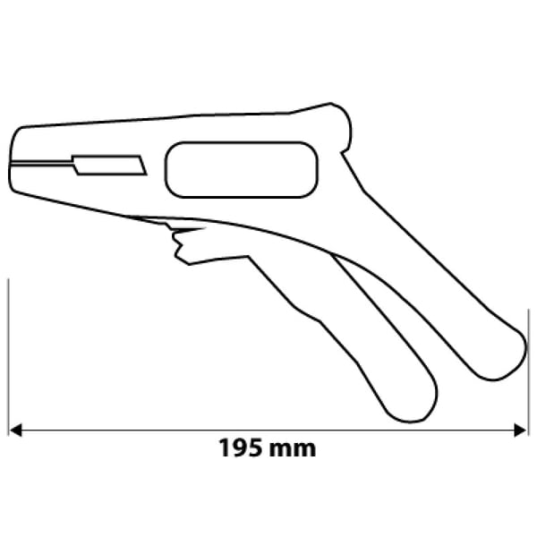 AUTOMATISK ISOLERINGSAFLYTTER FRA 0,5 MM TIL 6 MM2 - T N01-519