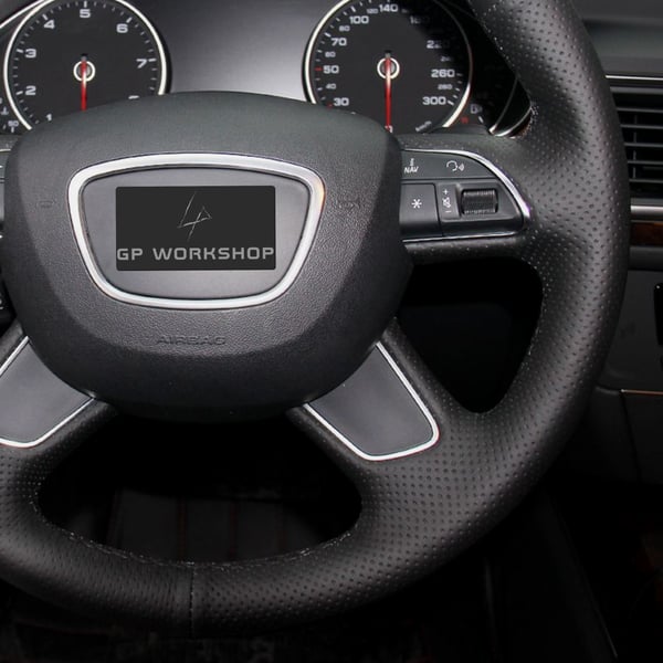 Ohjauspyörän suojuksen koristekuvio AUDI A3 A4 A6 A8 S8 Q3 Q5 Q7:lle