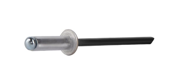 Alumiiniset avoimet niitit 4x12mm RAL 9005