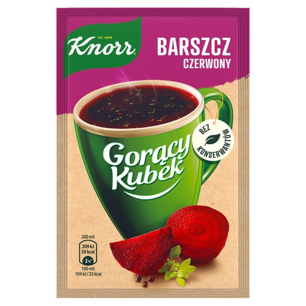 Knorr Kuuma Muki Punainen Borssikeitto 14 g
