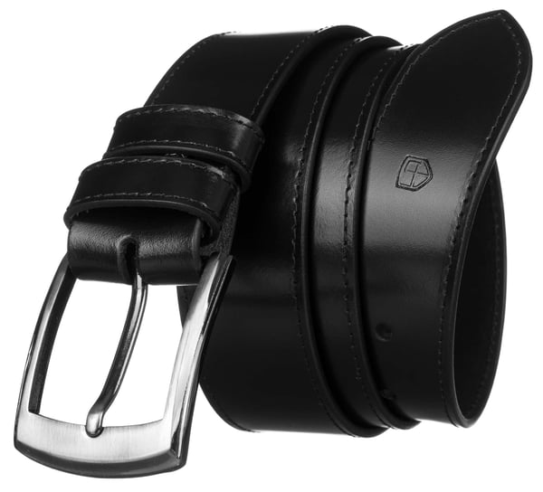 Herrbälte i läder PTN PM-24-100-SPL-6936 Svart
