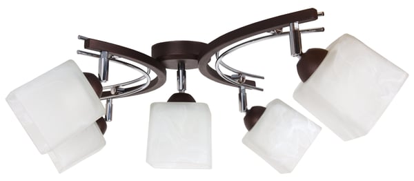 Elegant LED 5x60W lofthængende lampe