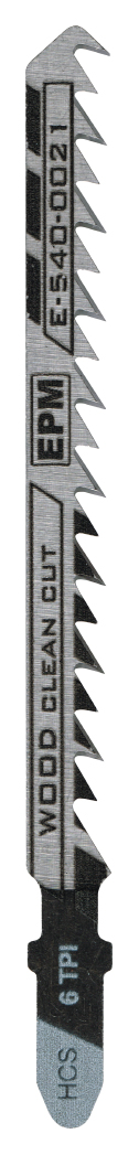 PISTOSAHAN TERÄ 100 MM 6TPI PUU T101D 5 KPL - E-540-0021