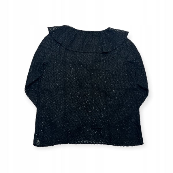 LOFT sort elegant langærmet bluse XS