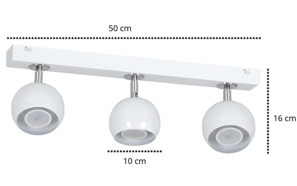 Moderne loftslampe BALL Spot med LED
