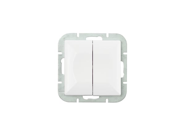 PEARL DOBBELT FORBINDELSE P/T HVID - E+9000040