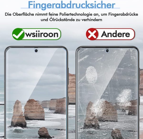 Karkaistu lasi Samsung Galaxy S21+:lle 2 kpl