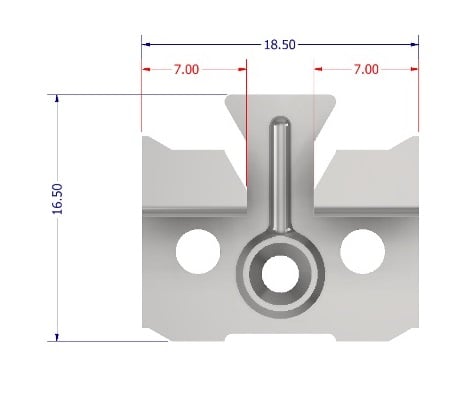 TRÄKLAPPAR 2.0MM/100 - VKB 2.0/100