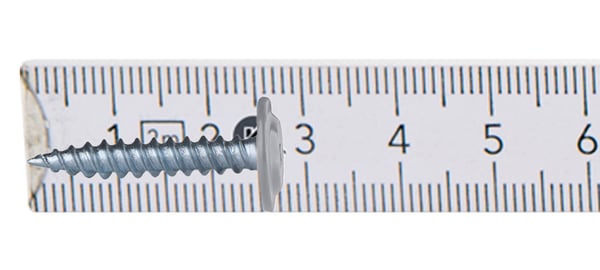 GM-S monteringsforbindelser 4,2x25mm RAL 9006