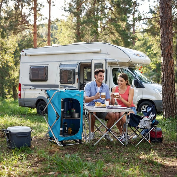 NC3702 NILS CAMP pop-up leirintäkaappi