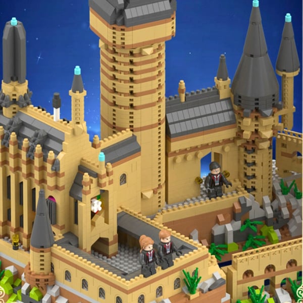 Byggklossar Hogwarts Stora Slottet Palats Set 2929 delar.