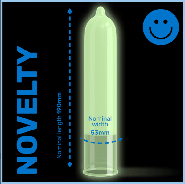 Pasante Glow 12-pack kondomer