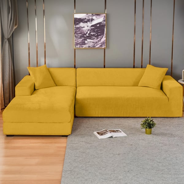 Klädsel soffa bäddsoffa 1-sits honey velvet