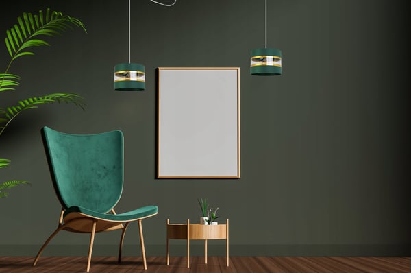 Loftshængende lampe lysekrone lampeskærm moderne