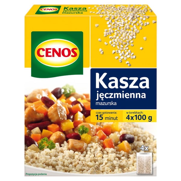 Cenos Masurian ohrasuurimot 400 g (4 x 100 g) Cenos Masurian ohrasuurimot 400 g (4 x 100 g)