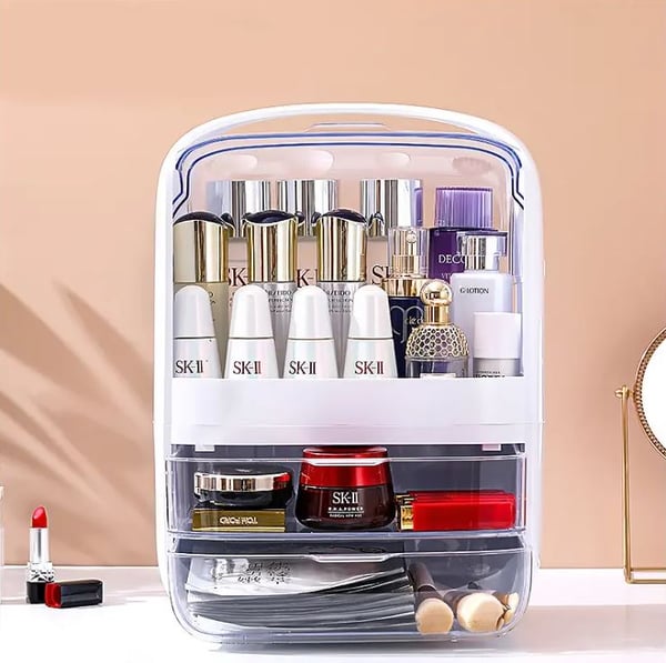 Organizer kosmetik dame kosmetiktaske smykkeskrin medicin stor xxl