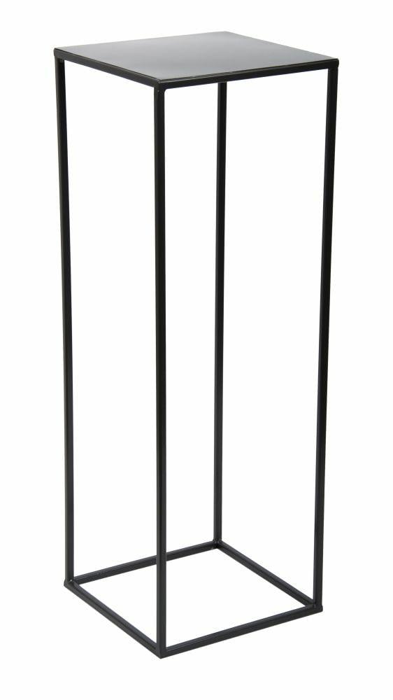 Svart modernt stående blomsterställ 70cm Svart modernt stående blomsterställ 70cm