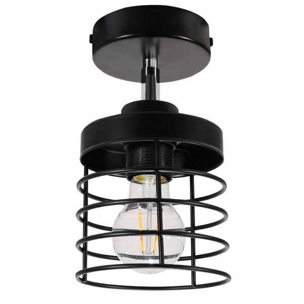 Lofthængende lampe med tråd og LED-loftlampe