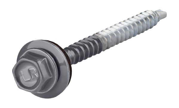 Landmandsskruer GTF2 Z14 4,8x60mm RAL 9006