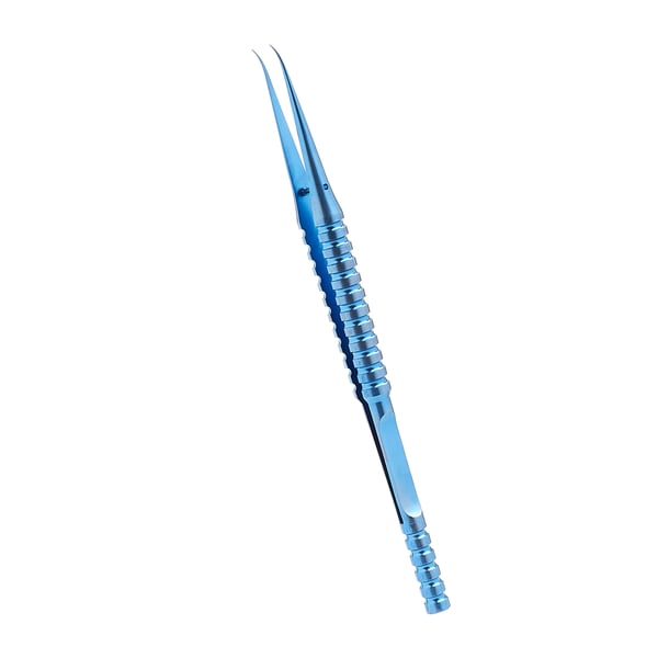 Techrebal 12A Titanium Precision -kaarevat pinsetit