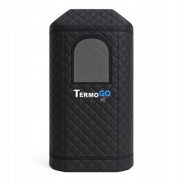 Kannettava Thermo GO -höyrysauna yhdistelmätuolilla Home SPA 180x53x53cm