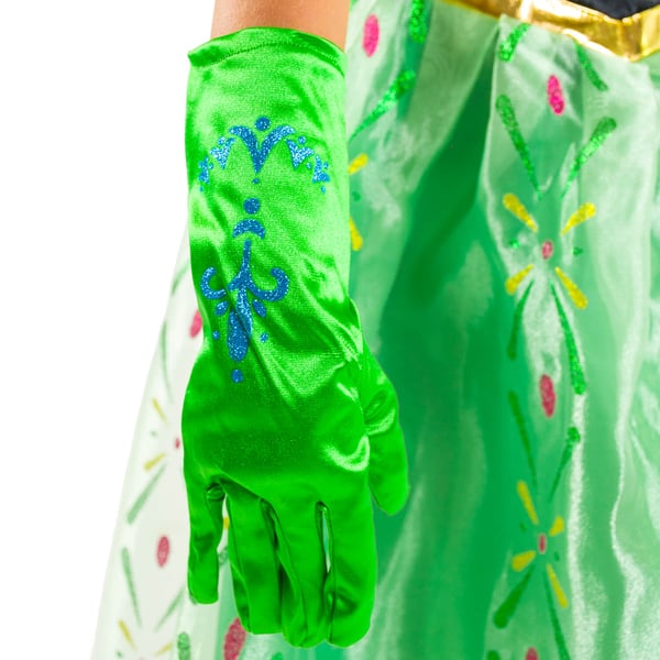 Anna Frost kostume karneval juletræ Sankt Andreas dag kostume størrelse 142