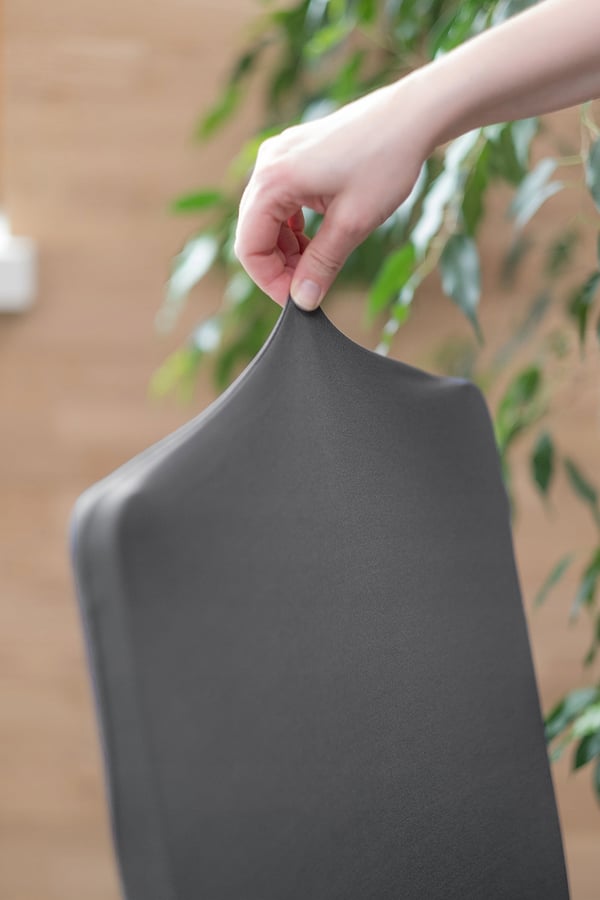 Universaali antrasiitinharmaa tuolinpäällinen