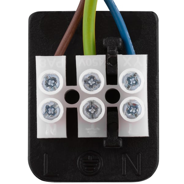 Påbygget rørformet havelampe udendørs GU10 LED IP54 rund 95mm RONDE LUMILED