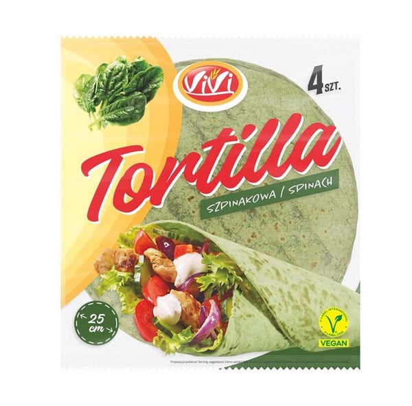 Vivi pinaattitortilla 240 g