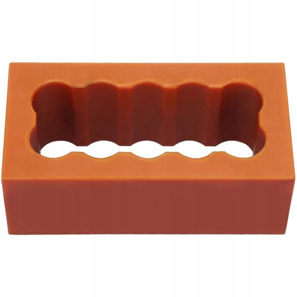 Dobbeltrækket form til svejsning af 18650 batterier 2x5