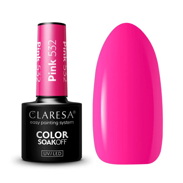 Claresa hybrid neglelak ROSA 532 5 g Claresa hybrid neglelak ROSA 532 5 g