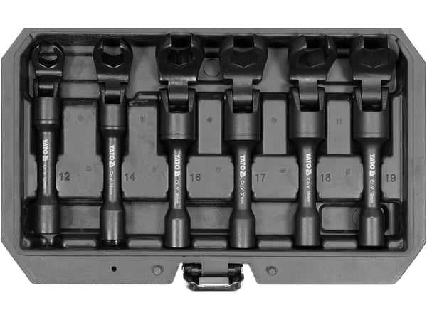 AVOIN PÄISIEN NIVELESSARJA 3/8'', 6 KPL - YT-01440