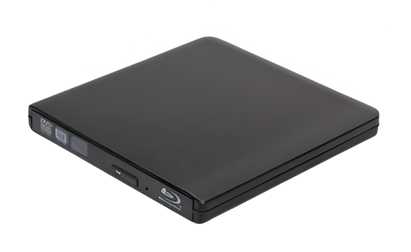 Ekstern Blu-ray DVD-enhed 4K 3D USB 3.0 BD/CD/DVD til Windows/Mac OS/Linux