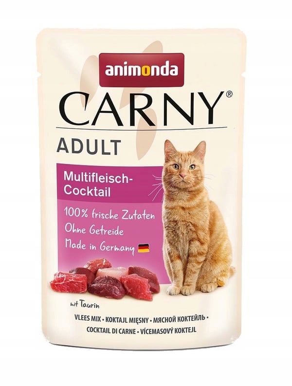 Animonda Carny Våtmat för vuxna katter MIX av smaker 24x85g
