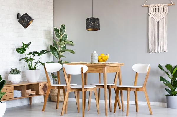 Loftshængende lampe, væglampe, lampeskærm, guldmønster