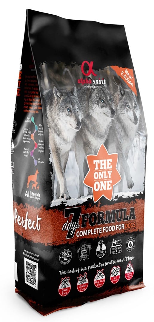 Torr hundmat Alpha Spirit fullfoder 7days 12kg