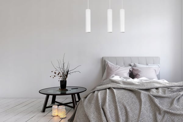 MODERNI KATTOVALAISIN VALKOINEN LED-VALAISIN