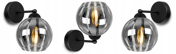 ELEGANT KNKIET LAMPE ELEGANT GLASLAMPE