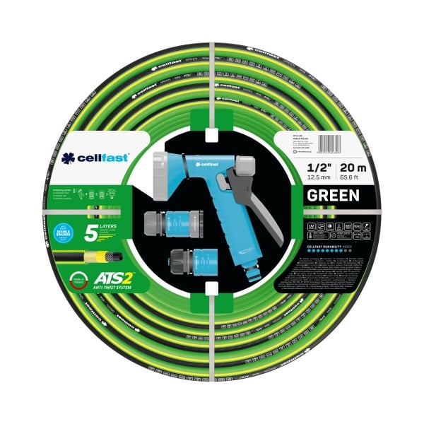 GRÖN 1/2'' 20M ENERGO SPRINKLERSET - C 15-108