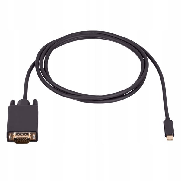 Akyga AK-AV-17 USB C - VGA-adapterkabel 1,8m svart