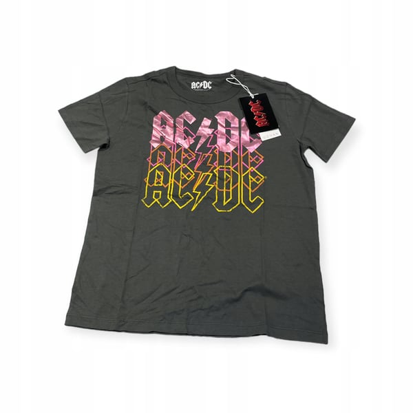 AC/DC Dam T-shirt rundhalset størrelse S AC/DC Dam T-shirt rundhalset størrelse S