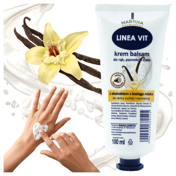 Linea Vit Creme 100 ml med gedemælksekstrakt