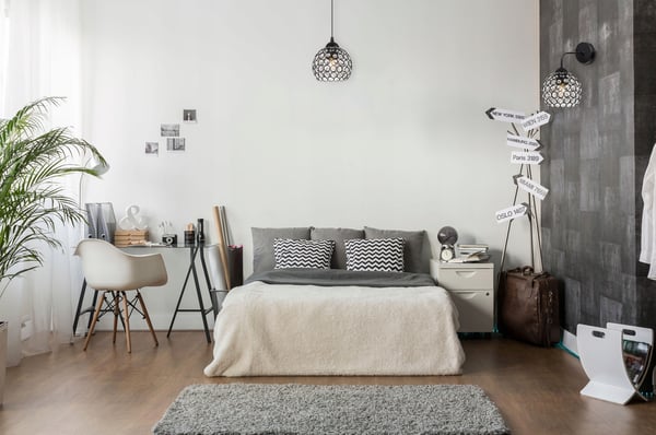 MODERNE KNÆKKE LAMPE ELEGANT LED KRYSTALLER