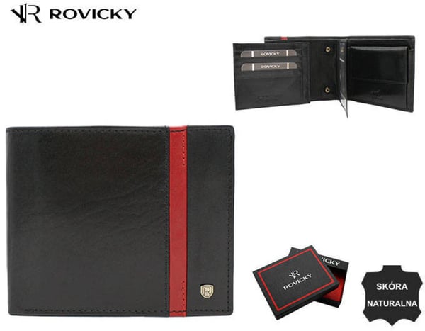 Elegantti miesten nahkalompakko - Rovicky