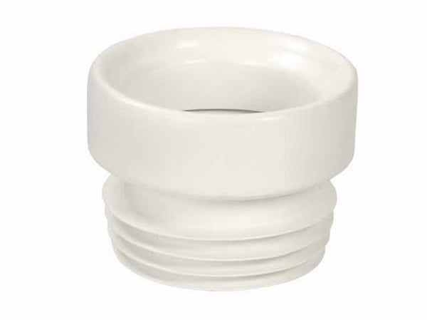 Lige kontaktstykke af plast WC-110mm
