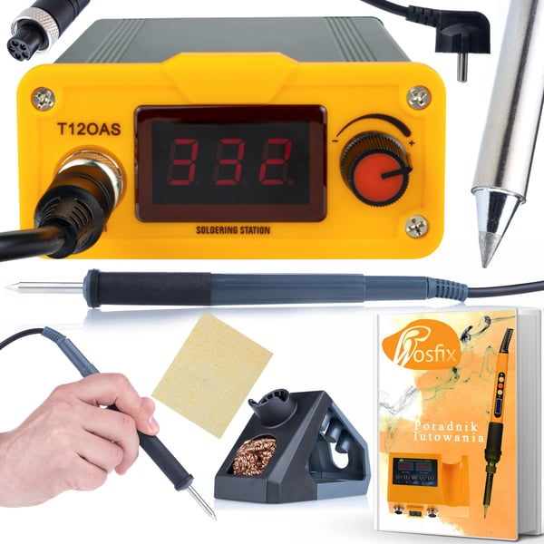 Rosfix Orange Akbash Standard T12OAS lödstation för T12-spetsar elektrisk PRO-serie Rosfix Orange Akbash Standard T12OAS lödstation för T12-spetsar elektrisk PRO-serie